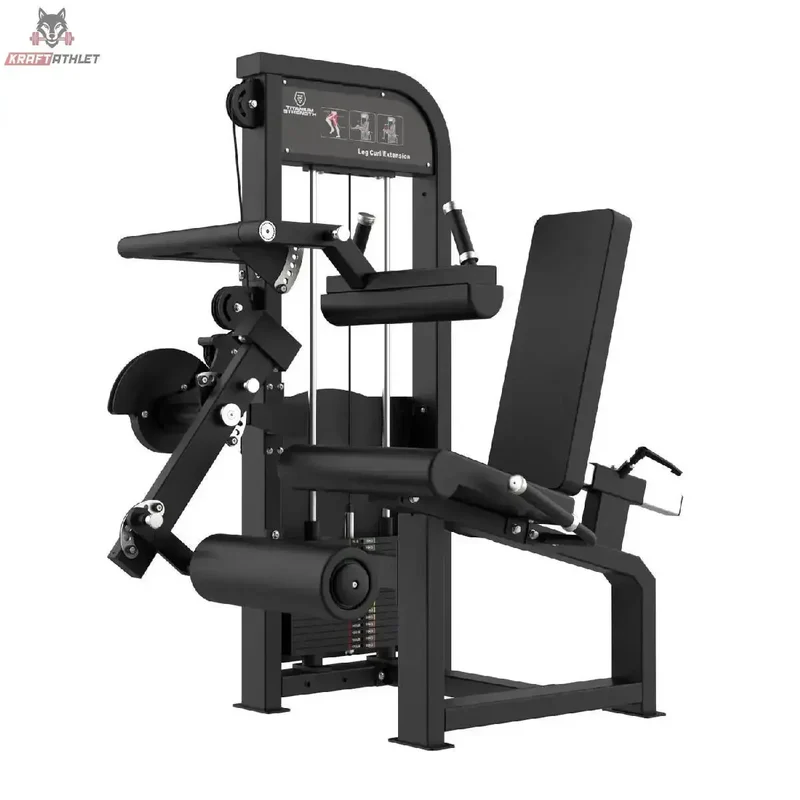 Dual Beinbeuger Sitzend & Beinstrecker Premium Titanium Strength Elite Series