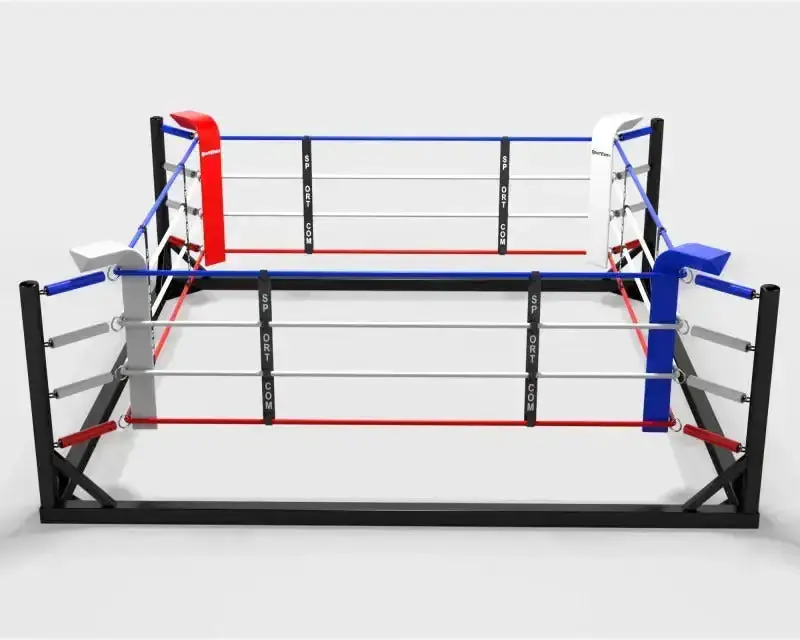 Klappbarer Boxring – patentiertes Faltsystem | 4×4 bis 6×6 m