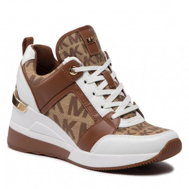 Deportiva Michael Kors Georgie 43T2GEFS3Y BEIGE/EBONY
