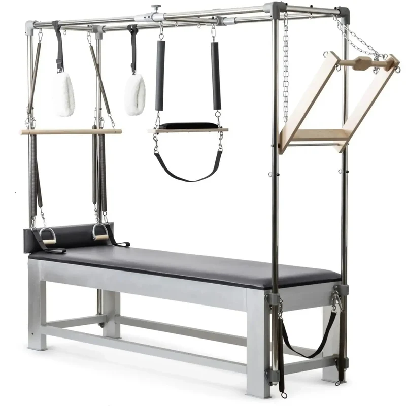 Elina Classic Aluminum Cadillac – Premium Pilates Komplettgerät, Green