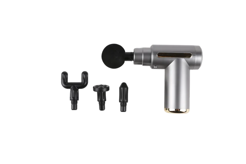 SYNERFIT mini pistolet masseur facial portable électrique Modèle Véga Gun colorie Gris