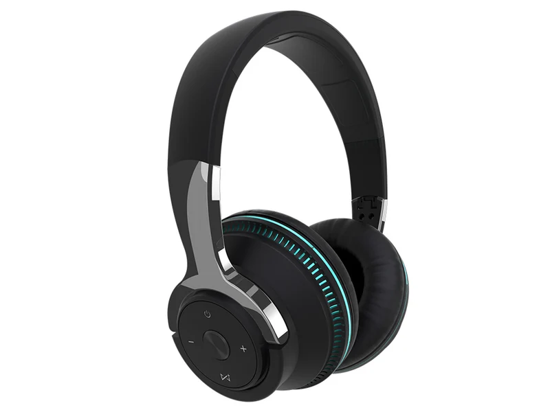 Casque Bluetooth 5.0 stéréo ergonomique - Edition Miami 2024- couleur Noir