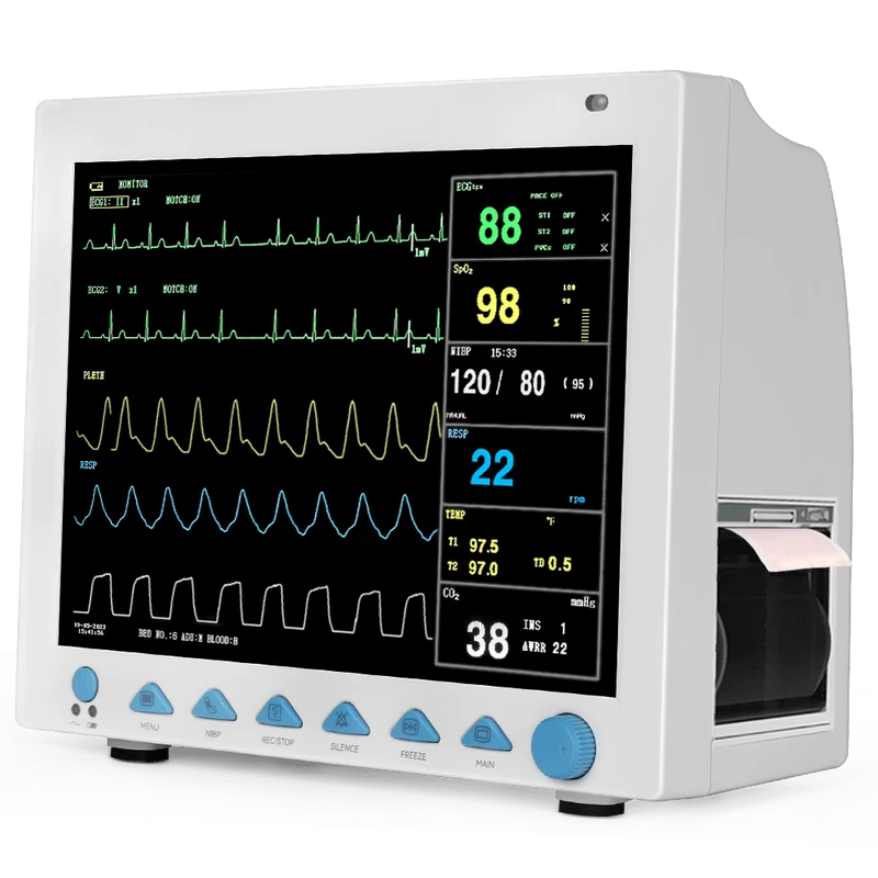 Sensor de SpO2 desechable para monitor de paciente de 12 pulgadas
