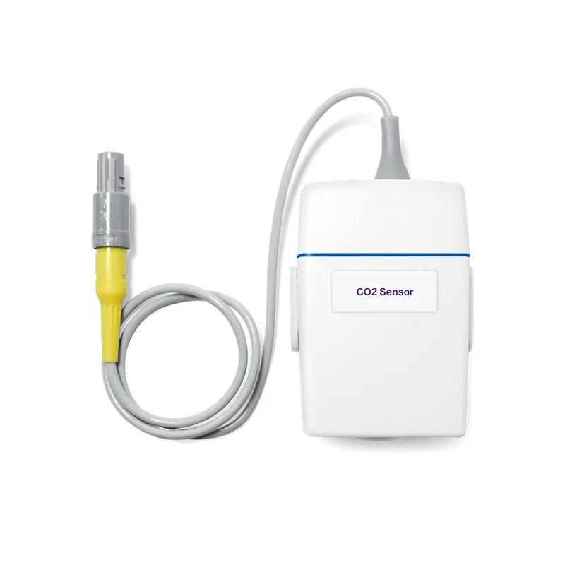 Módulo de EtCO2 de flujo lateral para monitor de paciente de 8 pulgadas