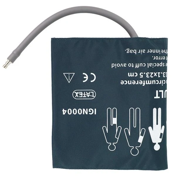 Manguito de presión arterial no invasiva (NIBP) para monitor de paciente de 12 pulgadas