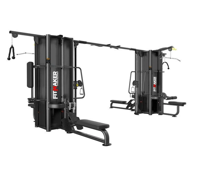 JAULA 8 ESTACIONES 2 TORRES ME-F05 FITMAKER