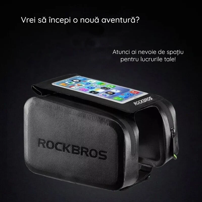 Bolso Rockbros para volante doble AS-006BK