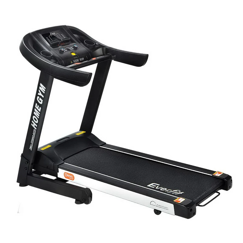 Everfit Electric Treadmill 43cm Incline Running Home Gym Fitness Machine Black