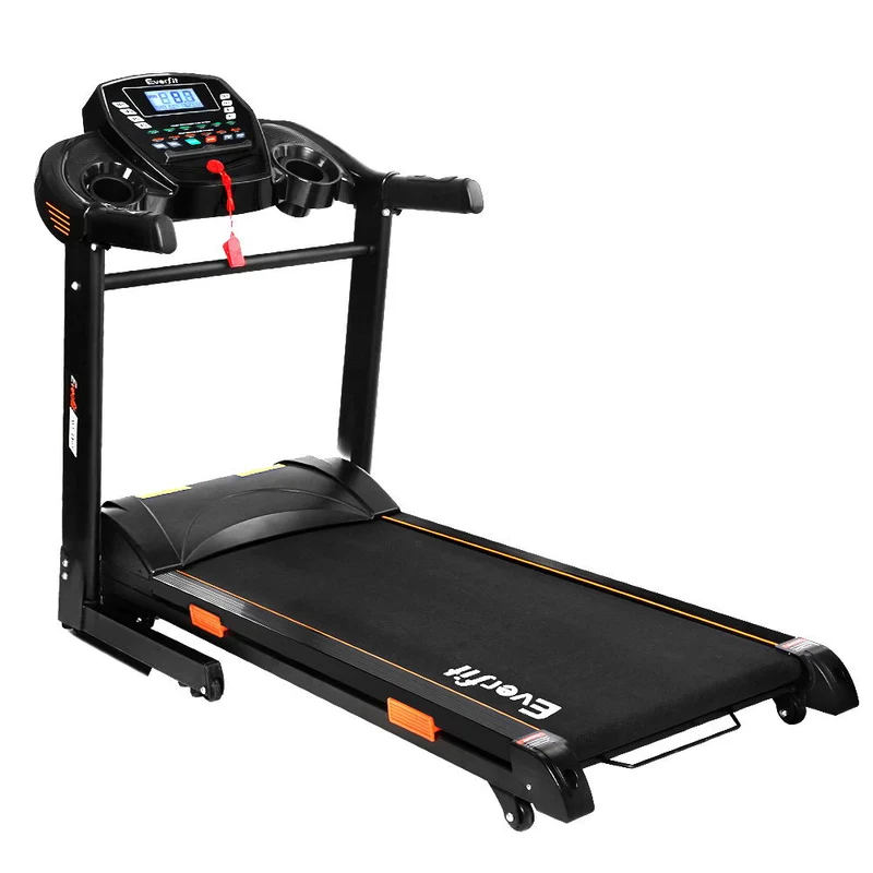 Everfit Electric Treadmill 45cm Auto Incline Running Home Gym Machine Black