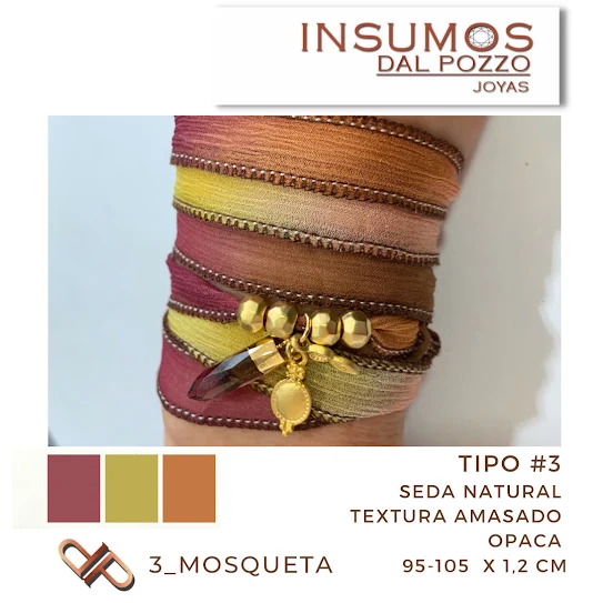 Cinta de Seda tipo 3 Mosqueta OFERTA
