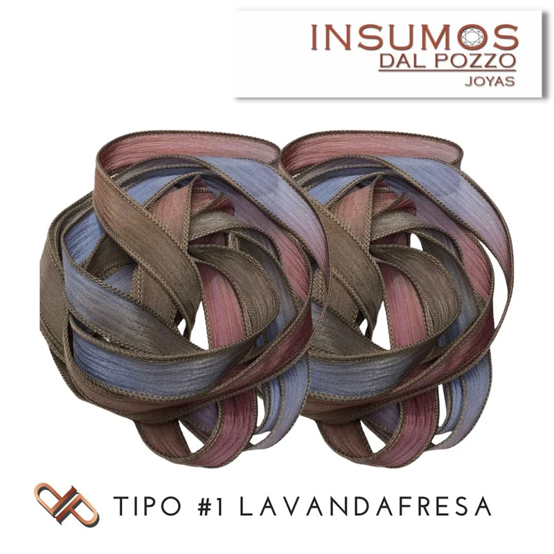 Cinta de Seda tipo 1 LAVANDAFRESA