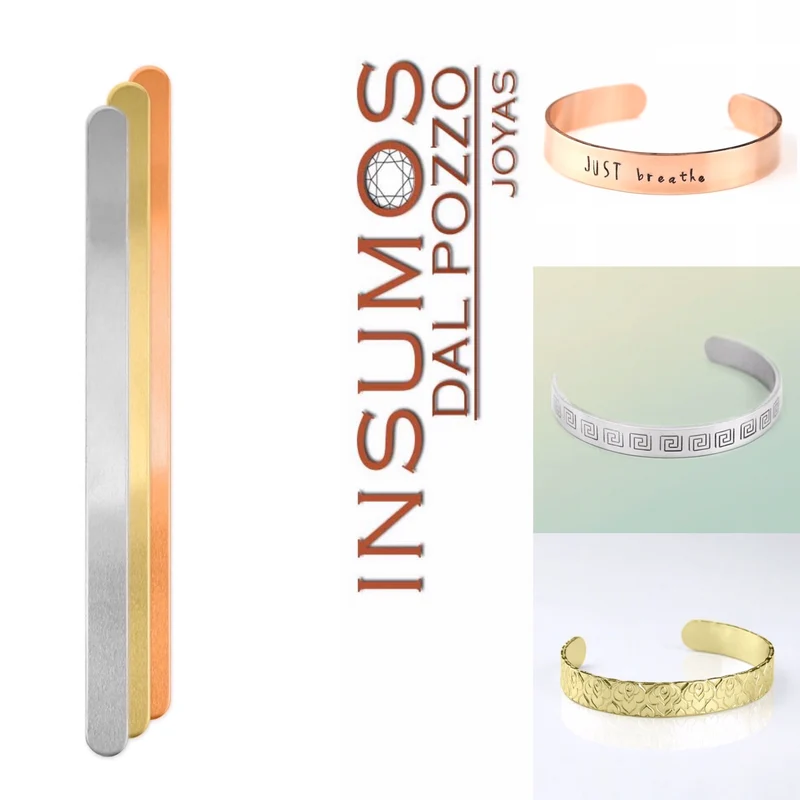 Banda de Pulsera IMPRESSART 150 X 10 mm Bronce