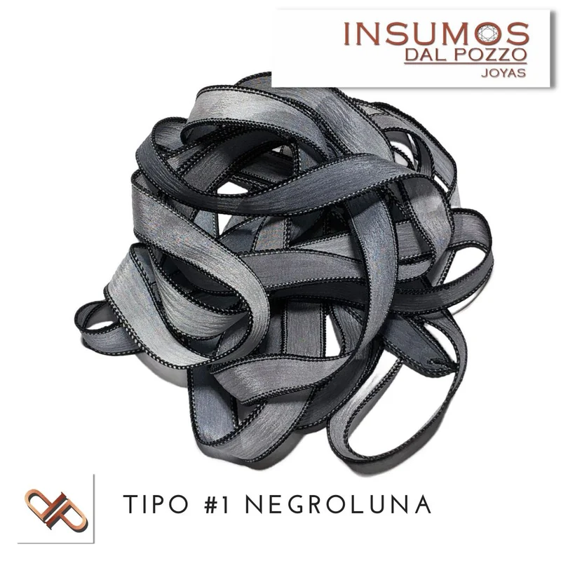 Cinta de Seda tipo 1 NocheLuna