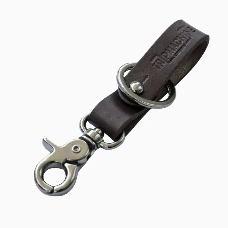 Schlüsselanhänger aus Leder