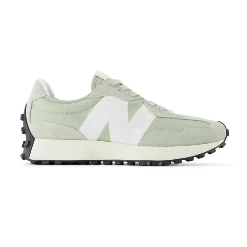 New Balance Tenis 327 Verde Musgo Claro, para Hombre