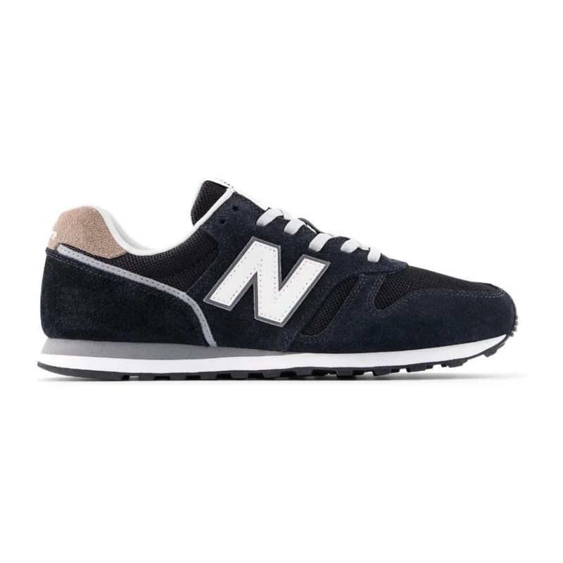 New Balance Tenis 373 V2 Negro/Blanco, para Hombre