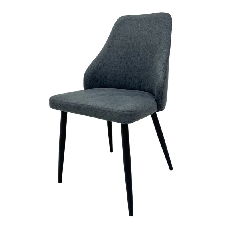 Tokoa Silla para Comedor Metal/Tela Lino (CS-683)