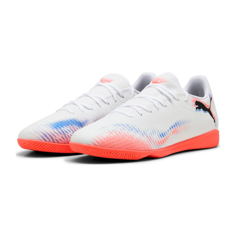 Puma Tenis Future 8 Play It Blanco/Naranja/Azul, para Hombre
