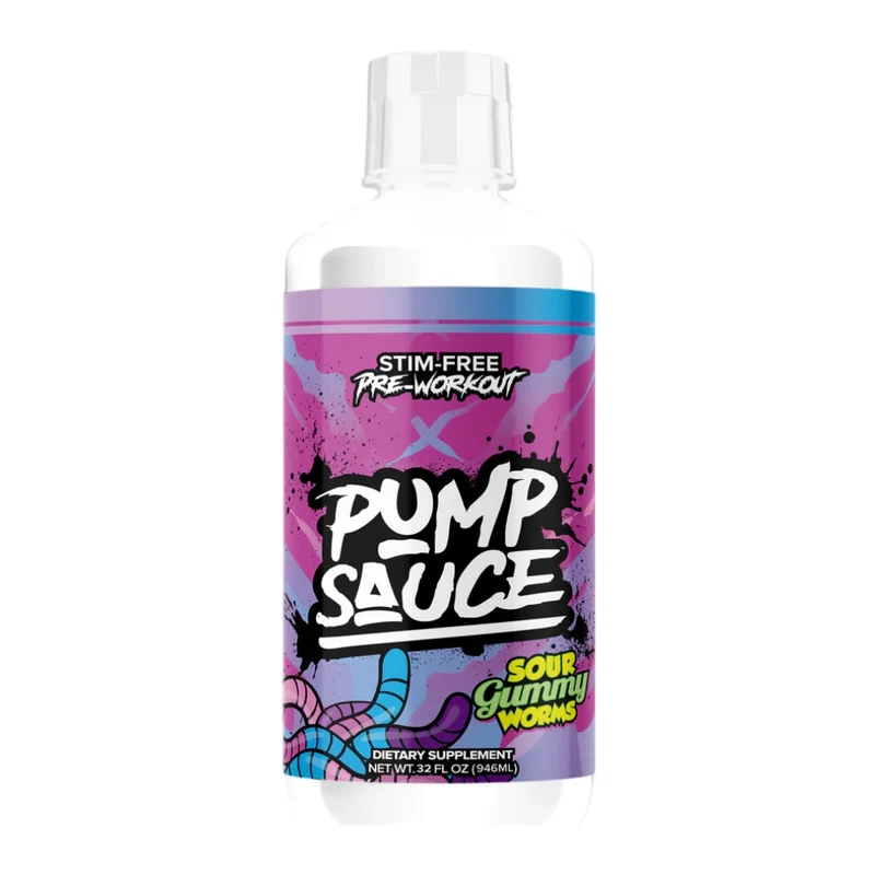 Pump Sauce Bebida Deportiva Pre-Working Sin Cafeína, 32 Onzas