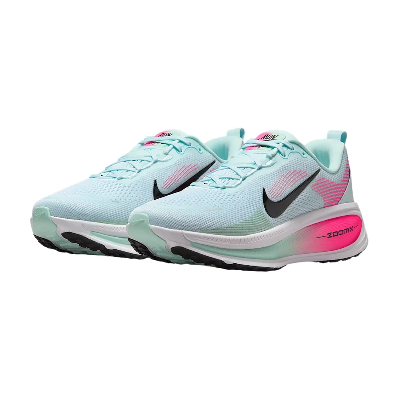 Nike Tenis Vomero 18 Celeste/Blanco/Rosa, para Hombre