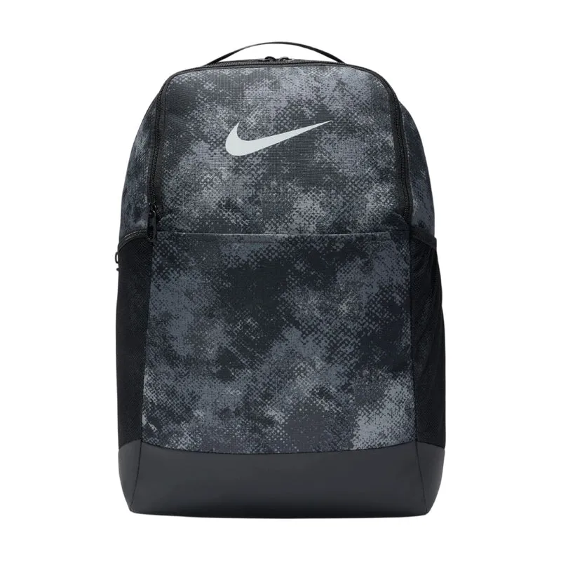 Nike Mochila Deportiva Brasilia, Gris/Negro