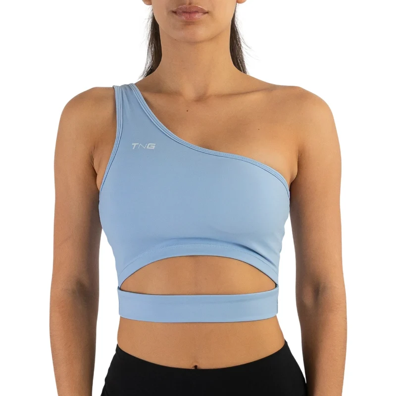 TNG Top Eco Sports Bra Celeste, para Mujer