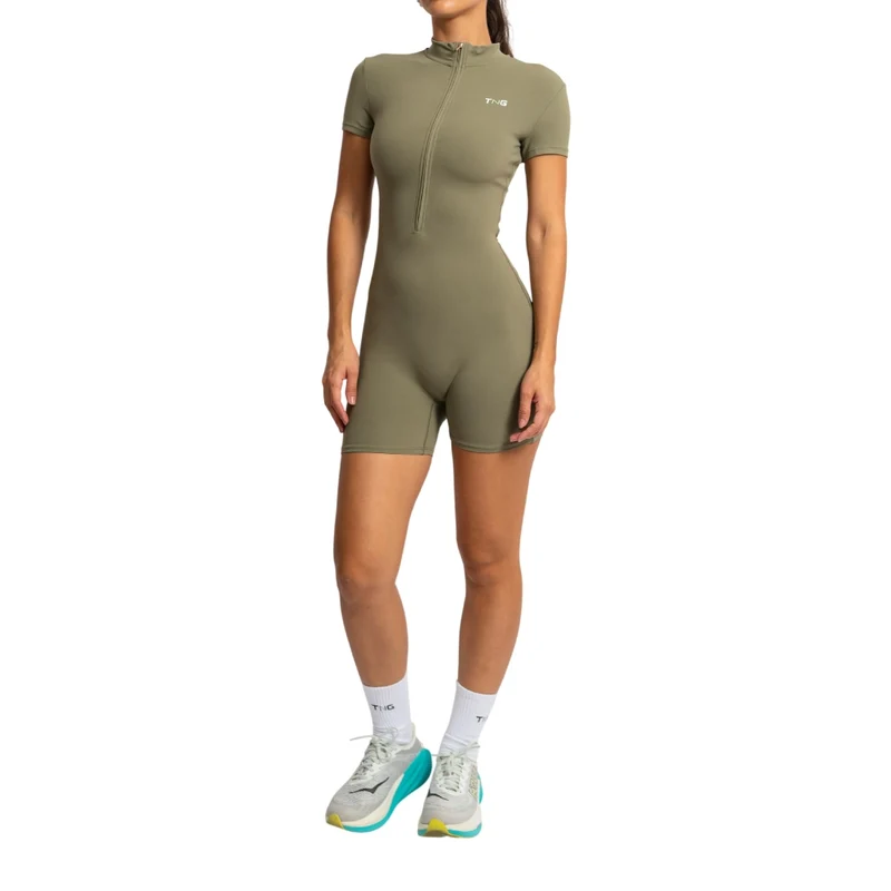 TNG Enterizo Deportivo Ninja Verde, para Mujer