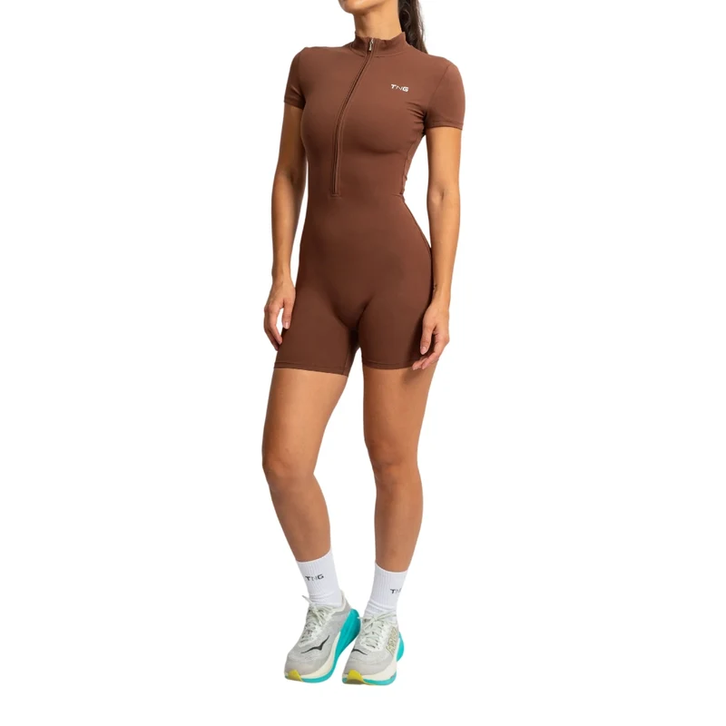 TNG Enterizo Deportivo Ninja Café, para Mujer