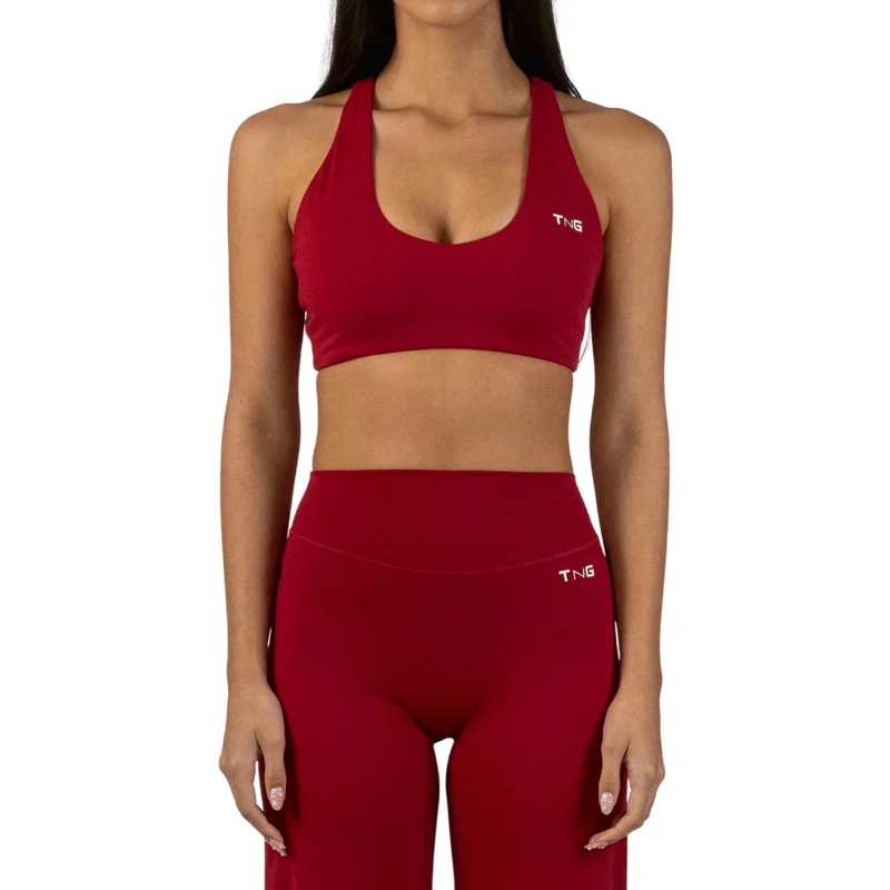 TNG Top Deportivo Relume Sports Rojo, para Mujer