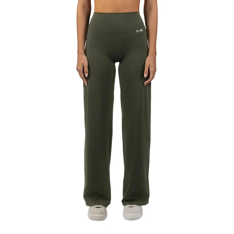 TNG Leggings Deportivo Relume Extendido Verde, para Mujer