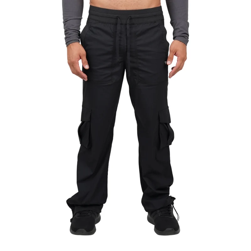 TNG Pantalón Cargo Negro, para Hombre