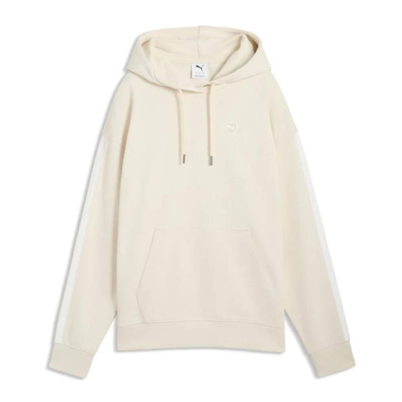 Puma Sudadera con Capucha Essentials Elevated Crema/Blanco, para Mujer