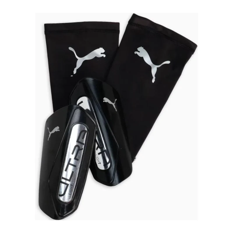 Puma Espinillera con Bandas de Compresión Negro, Unisex